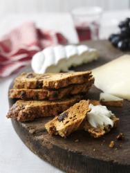 Fig &amp; walnut biscotti recipe -