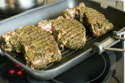 Hazelnut Crusted Pork Chop Recipe -