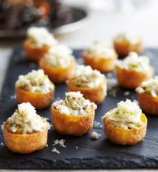 Christmas recipe: Baked leek tart with Castello Blue -