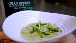 Danilo Cortellini's risotto con asparagi e Prosecco (risotto with asparagus and Prosecco) recipe -