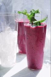 Anjum Anand's BBQ recipes- Blackberry Lassi -