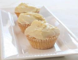Xanthe Milton's Lemon Speckle Cupcakes -