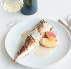 Normandy-style Roast Mackerel -