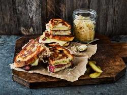 Tracklements Dill Mustard Sauce Sourdough Toastie Recipe -
