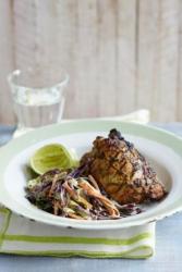 Anjum Anand's The Spice Tailor Grilled Herb Tandoori Chicken & Slaw recipe -