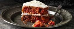 Gluten-free carrot and root vegetable cake -