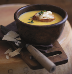 Parmigiano Reggiano and Pumpkin Soup -