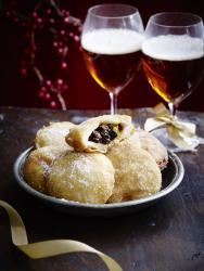 Beer Infused Christmas Doughnuts -