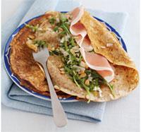 Parma Ham Pancakes -