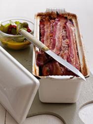 MeatMATTERS Pork Terrine with sage and apricots and quick piccalilli -