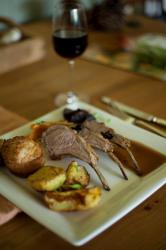 An Indian roast dinner -