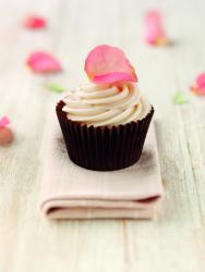 Mother's Day rose water cupcake recipe -