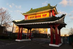 Recipe From Wing Yip -Steamed salmon in ginger and spring onion sauce -