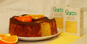 Orange and Polenta Cake -