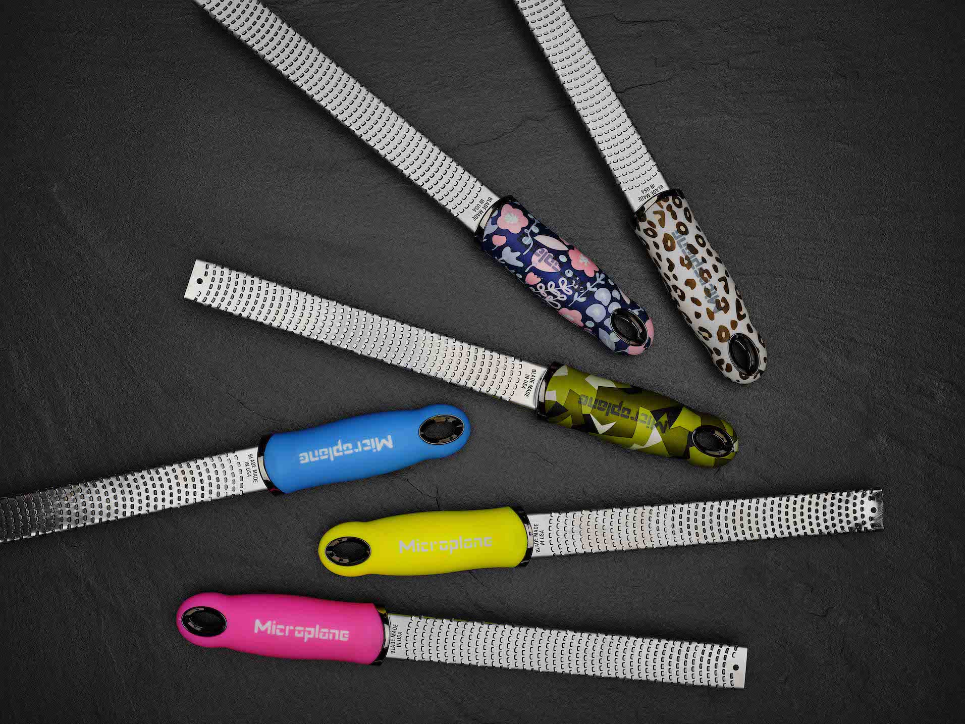 Grate The Rainbow. Microplane® Add Vibrant New Colours