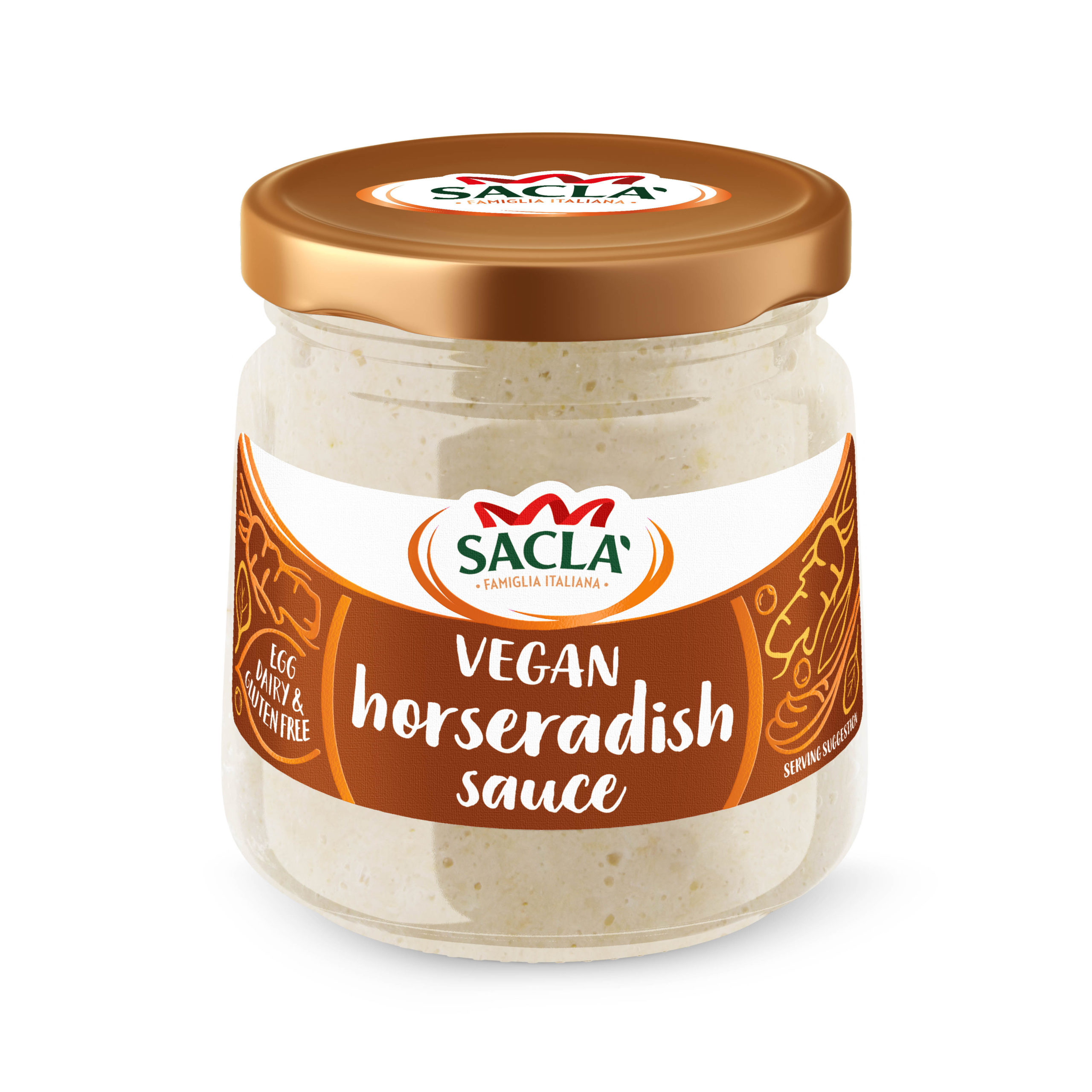 New Sacla Horseradish Sauce and Tartare Sauces. And they’re vegan.