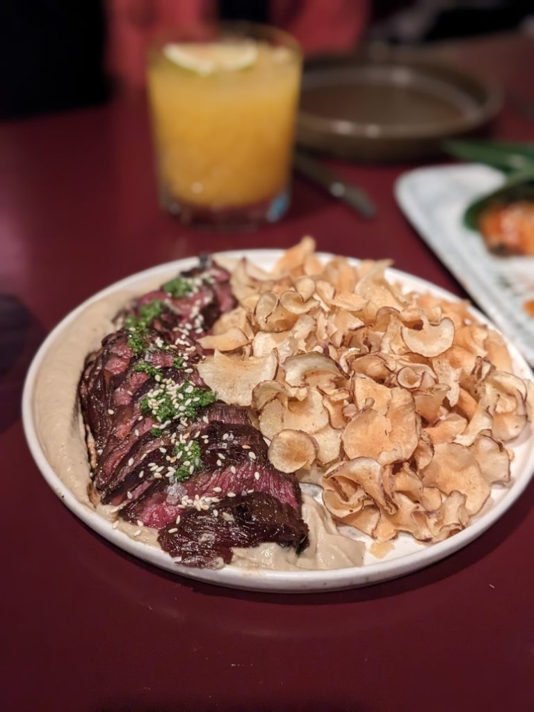 hanger steak jiji restaurant