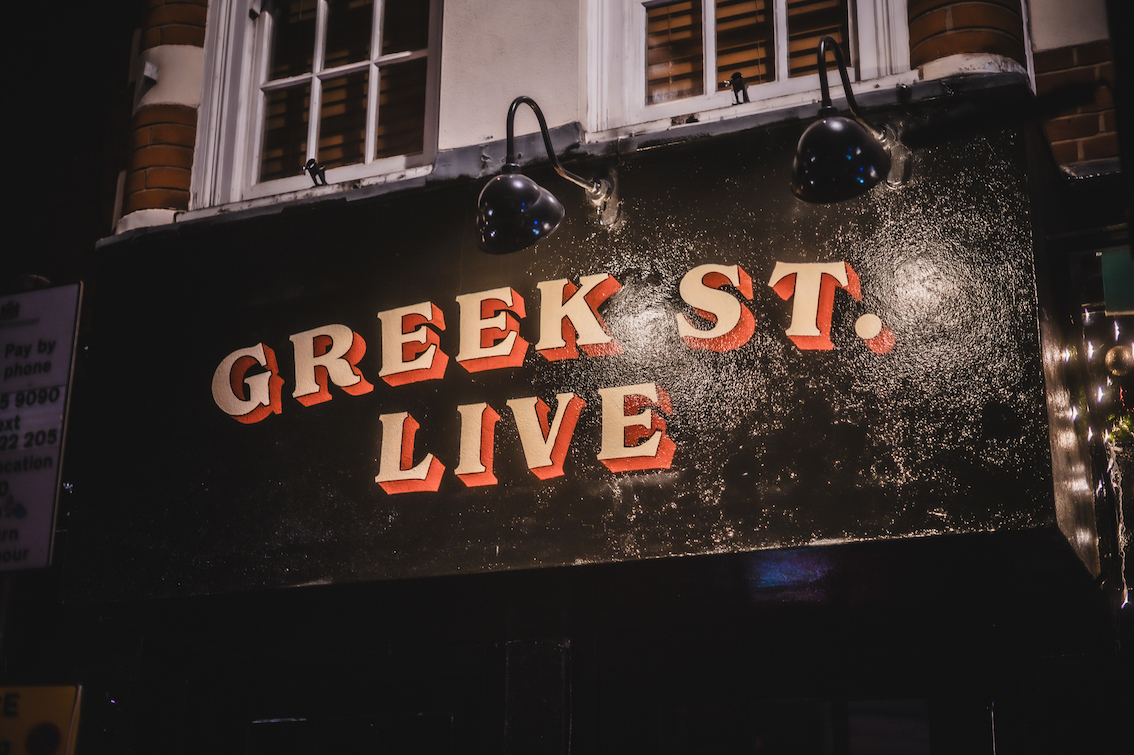 Greek Street Live. Live A Little Livelier -