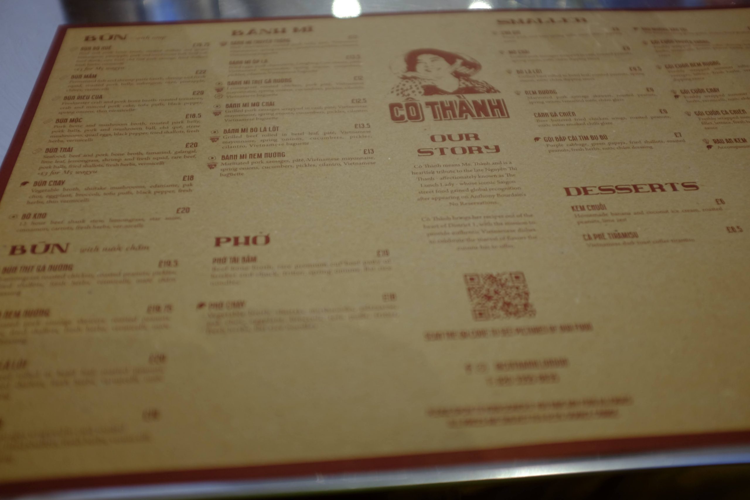 Cô Thành Restaurant Review -